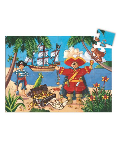 Puzzle Silueta - El Pirata - 36 pcs